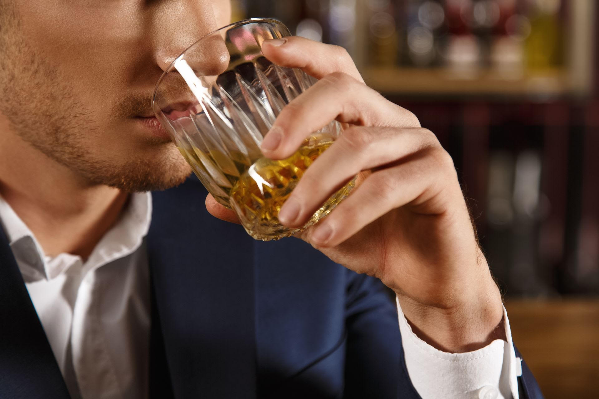 people think of alcoholics as someone who openly drinks, takes little care of themselves
